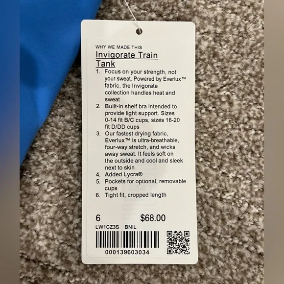 Lululemon invigorate train tank - Picture 5 of 5